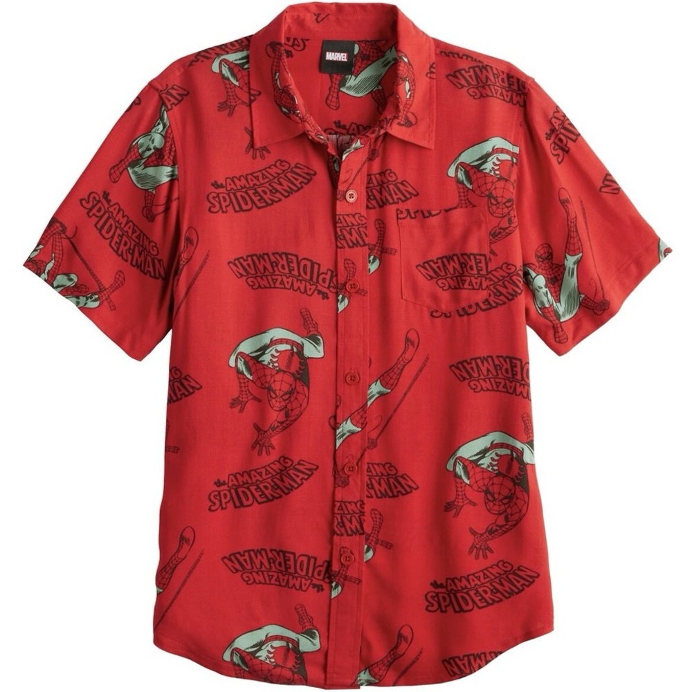 Marvel Red Spider-Man Graphic Kid’s Shirt